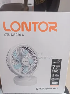 6" Rechargeable Mini Fan CTL-Mf026-6
