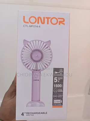 4" Rechargeable Mini Hand Fan CTL-Mf014-4