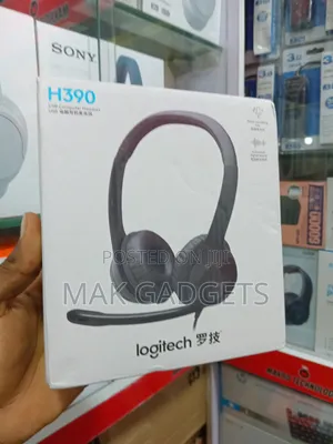 Logitech H390 USB Headset With Clear Chat Noise-Canceling
