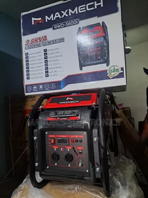 Maxmech Petrol Inverter Gen Low Fuel Consumption Manuel Star