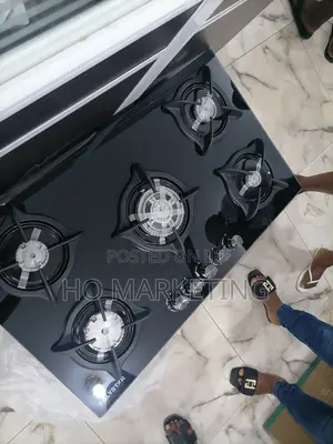 Top Trending in-Built Polystar 5 Bunner Gas Hob[Pv-Bab705agp