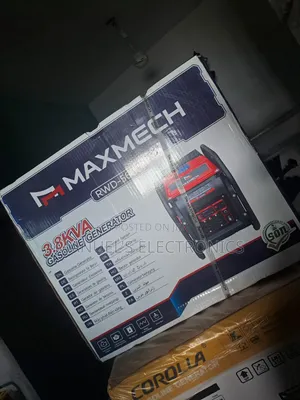 Maxmech Petrol Inverter Generator 3.8kva