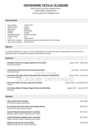 Sales Personnel