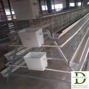 160birds Imported Layer Cages With Nipple Drinkers