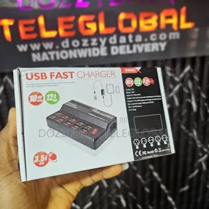 10 Usb Fast Charger Hub
