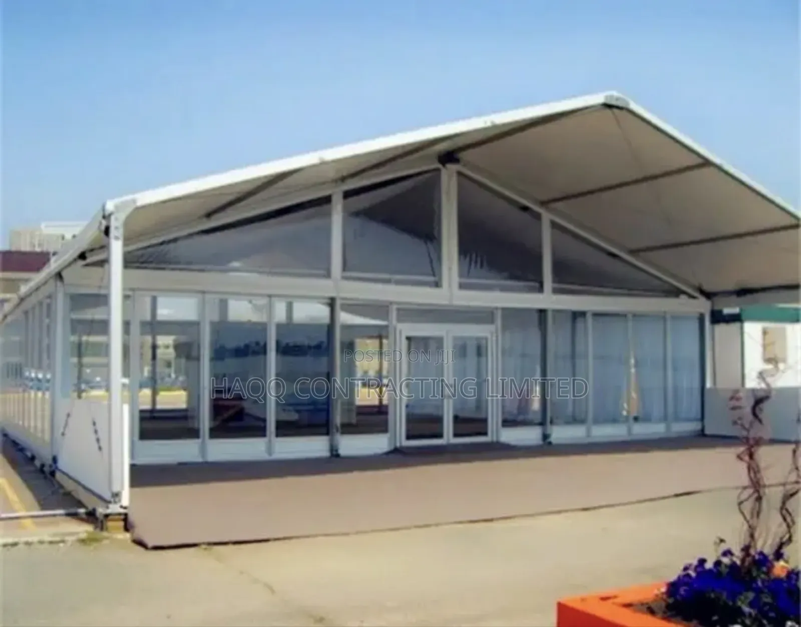 1000 Seaters Tent Construction