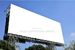 Outdoor Advertising Steel Structure Billboard Construction