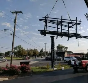 Billboard Fabrication, Steel Works