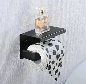 Black Tissue Holder Stainless Steel