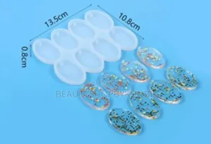 Oval Resin Epoxy Jewelry Mold