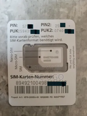 Germany Sim Card. Europe Sim