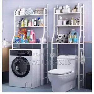 Toilet/ Bathroom Storage Rack, Shelve Organizer, Space.