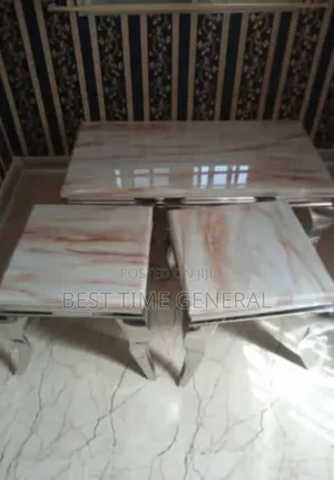 Luxury Set of Marble Center Table