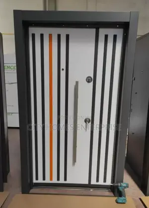 Luxury Top Notch Security Front Door Four Ft by Seven Ft
