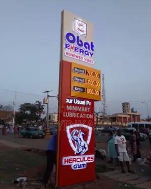 Pylon 3D Signage