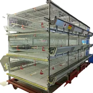 120 Commercial Broiler Cage For Neat Farming,Bell Drinkers