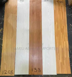 Vinyl Wooden Rubber Tiles