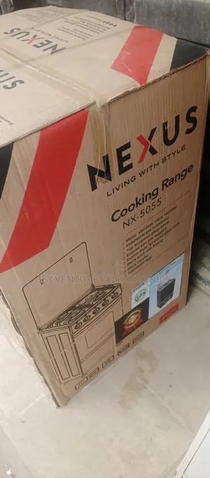 Nexus Gas Cooker 50cm by 50cm, Black Color