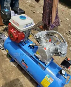 Air Compressor 100 Liters Petrol Engine