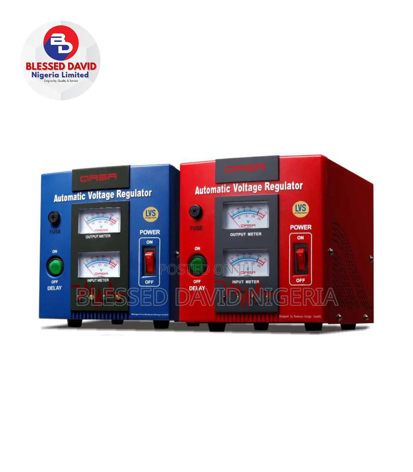 Qasa 2000va Automatic Voltage Regulator - Stabilizer