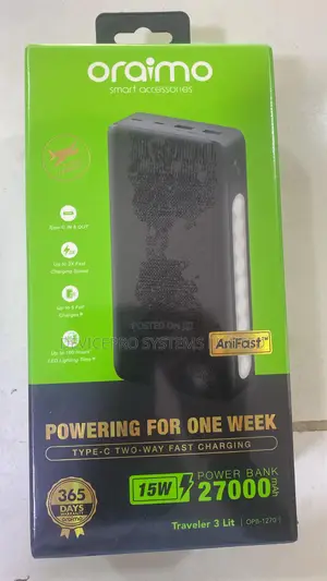 Oraimo 27000mah Power Bank