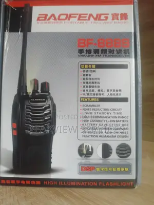 Brand Spanking New (BF-888S) Walkie Talkie Baofeng