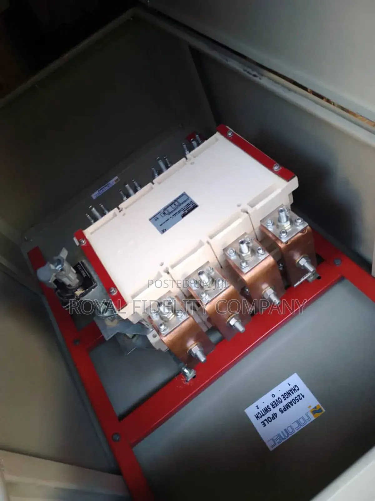 1250amp Legrand Changeover Switch