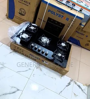 5 Burner Inverter Polystar Gas Hob(Pv-Ba8705agps