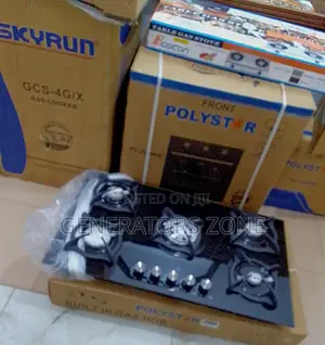 Premium Quality 5 Burner Cooker Polystar Gas Hob