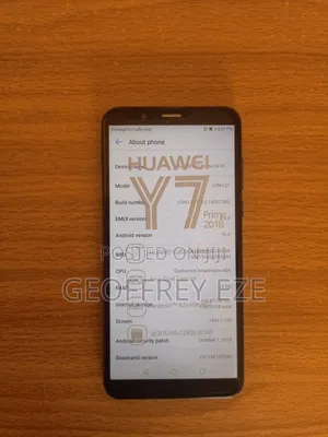 Huawei Y7 Prime 2018 64 GB Blue
