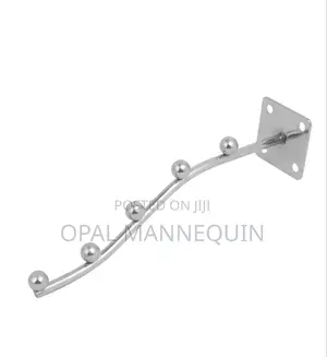 Silver Wavy Wall Hanger