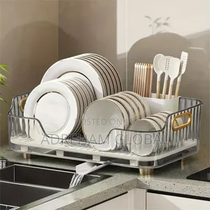 Transparent Dish Drainer