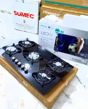 Reliable 5 Burner Gas Cooker Built in Polystar Hob