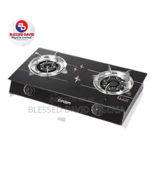 Qasa Dual Burner Table Gas Cooker - Qgc-2bg