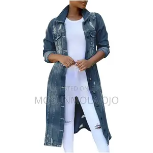 Denim Long Coat