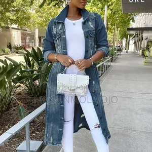 Denim Long Coat