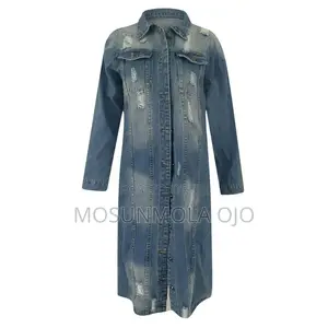 Denim Long Coat