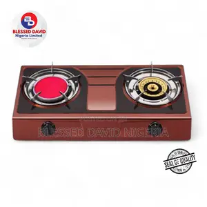 QASA Dual Burner Table Gas Cooker - QGC-2B Elite