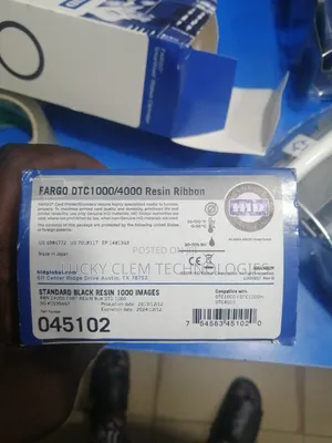 Fargo DTC 1000/4000 Resin Ribbon