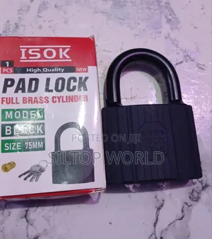 Full Brass Cylinder Pad Lock 75MM