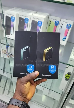 New Samsung Galaxy Z Flip6 256 GB Black