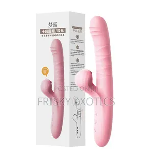 2in1 Rabbit Vibrator With Clit Sucker