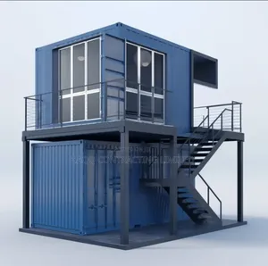 Fabrication of Decked Container Cabin for Site Office