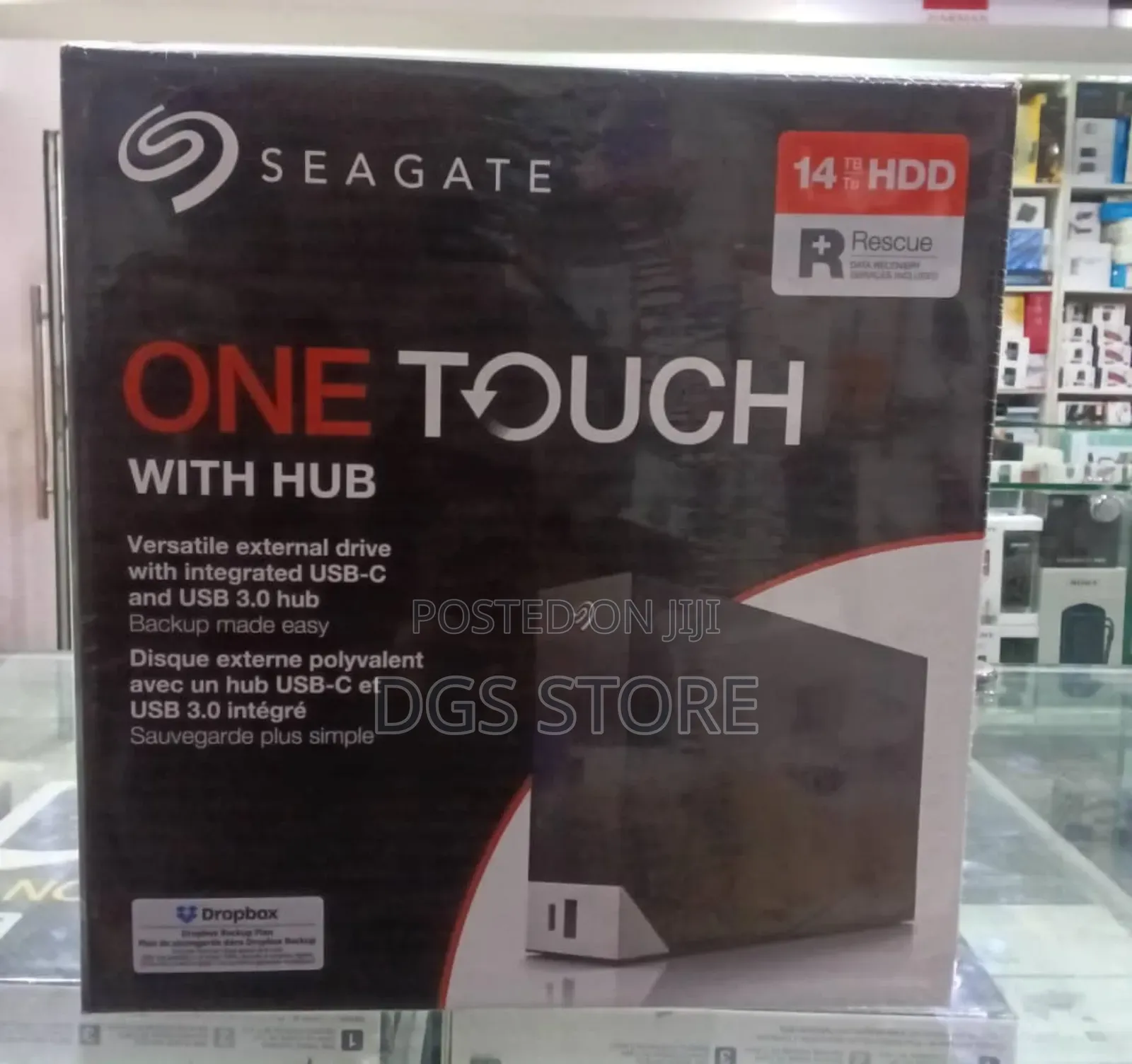 Seagate 14tb One Touch Hard Drive