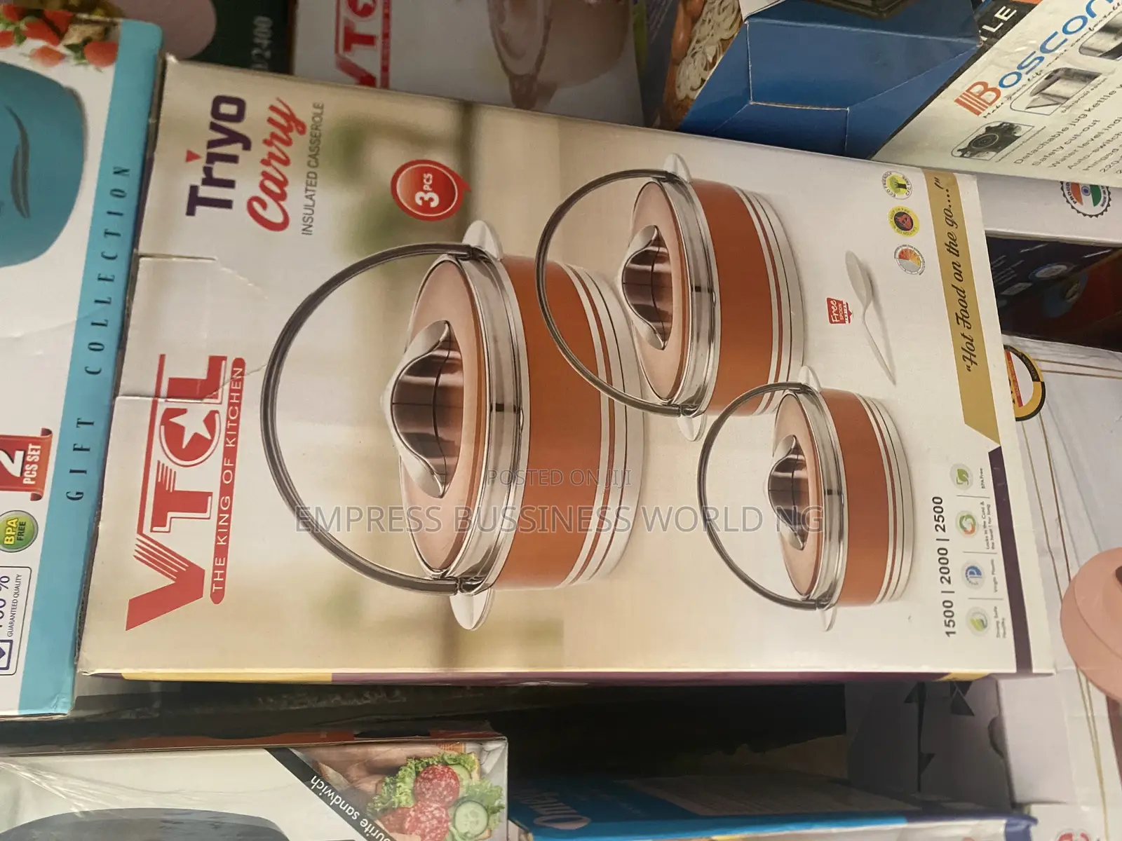 Insulated Dinner Set -3 Pieces