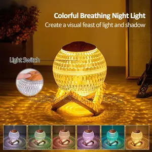 Crystal Ball Humidifier With Light