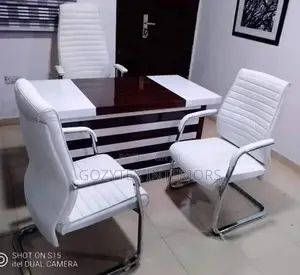 Executive Office Table With Executive Chairs