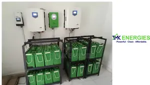20kva Paralleled Inverter With 16 Tubular Batteries