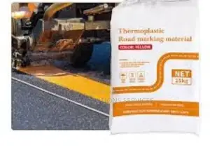 White Traffic Thermoplastic Road Marking Paint