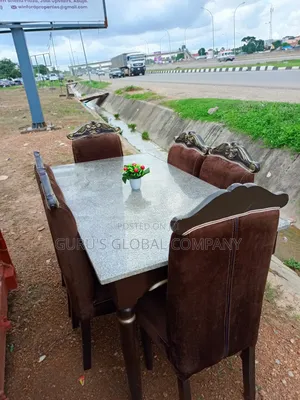 6 Seaters Foreign Unique Dining Set